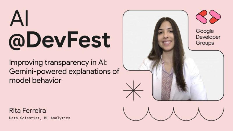 MLA Data Scientist Rita Ferreira at DevFest 2024