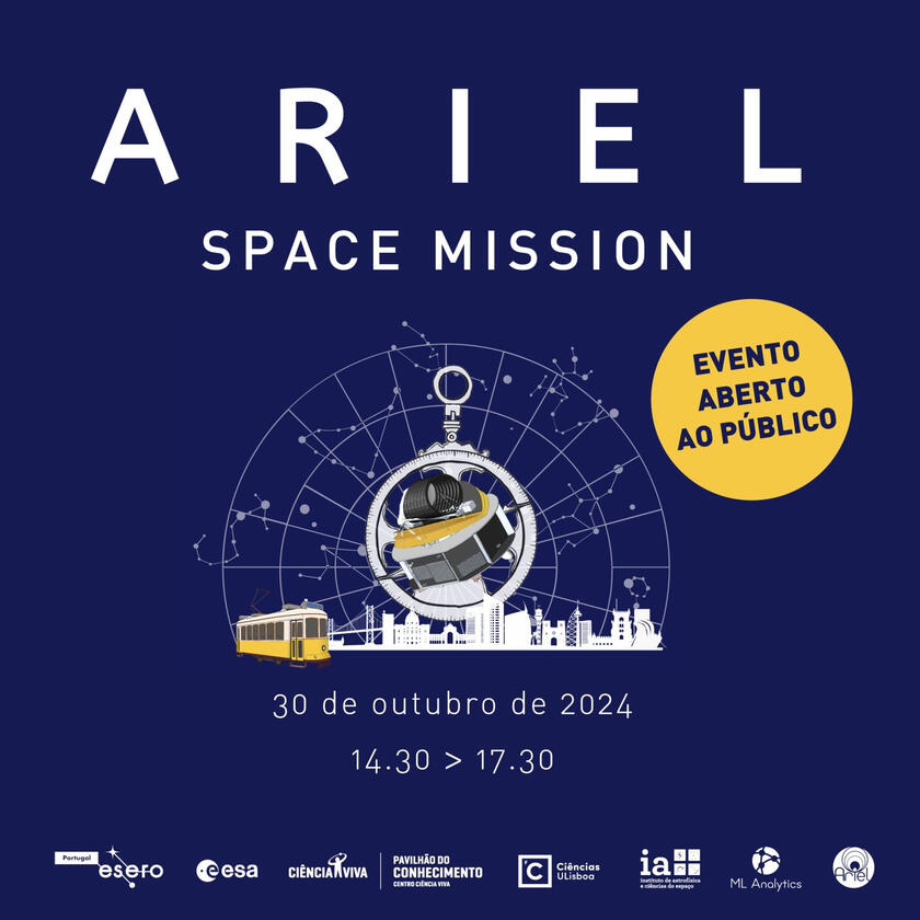 THE ARIEL SPACE MISSION IS COMING TO LISBON!